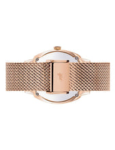 Load image into Gallery viewer, Meridian Milanese 38mm Rose Gold Charcoal