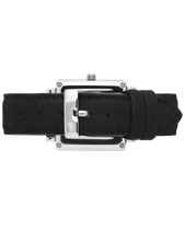 Load image into Gallery viewer, Sloan Guilloche Leather 34mm Silver Black