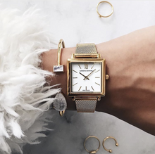 Load image into Gallery viewer, LJXII Norse Milanese 40mm Rose Gold Satin-White