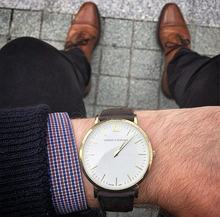 Load image into Gallery viewer, LJXII Lugano Milanese 40mm Gold Black