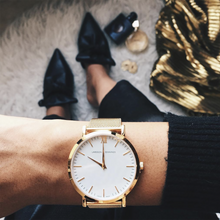 Load image into Gallery viewer, LJXII Lugano Milanese 40mm Gold Black