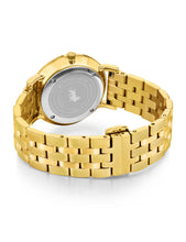 Load image into Gallery viewer, Sloan Guilloche Vasa Link 40mm Gold White