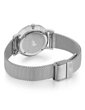 Load image into Gallery viewer, Bernadotte Lugano Milanese 33mm Silver Pearl