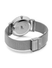 Load image into Gallery viewer, Solaris Lugano Milanese 38mm Silver Navy