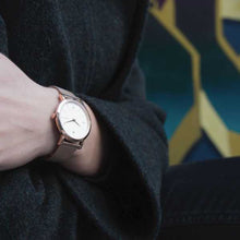 Load image into Gallery viewer, Code Classic Leather 38mm Silver Black