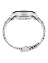 Load image into Gallery viewer, Velo Textured Sunray Milanese 39mm Silver Black
