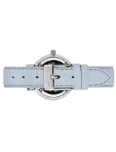 Load image into Gallery viewer, Solaris Lugano Leather 26mm Silver Blue
