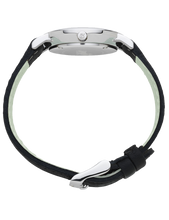 Load image into Gallery viewer, Bernadotte Lugano Leather 33mm Silver Pearl
