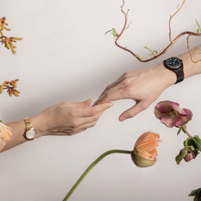Load image into Gallery viewer, LJXII Lugano Vasa Link 26mm Rose Gold Satin-White
