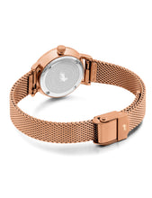 Load image into Gallery viewer, Aurora Milanese 26mm Rose Gold White
