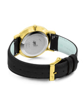 Load image into Gallery viewer, Opera Leather 38mm Gold Black
