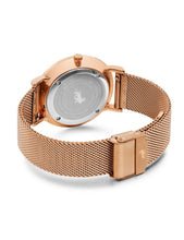 Load image into Gallery viewer, Sloan Cube Milanese 40mm Rose Gold White
