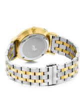 Load image into Gallery viewer, Lj Classic Lugano Vasa Link 40mm Gold White
