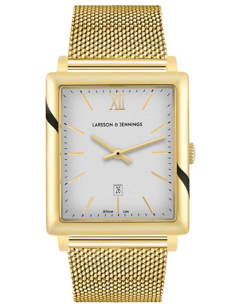 LJXII Norse Milanese 40mm Gold Satin-White – astitchahalf42.net display picture 1