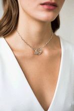 Load image into Gallery viewer, Silver Asta Necklace
