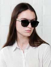 Load image into Gallery viewer, Dark Havana Aviator Sunglasses
