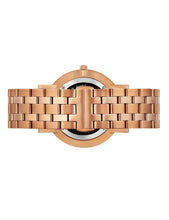 Load image into Gallery viewer, Aurora Vasa Link 26mm Rose Gold Black
